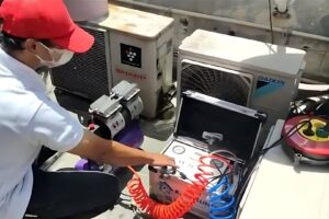 mesin pembersih pipa air bersih