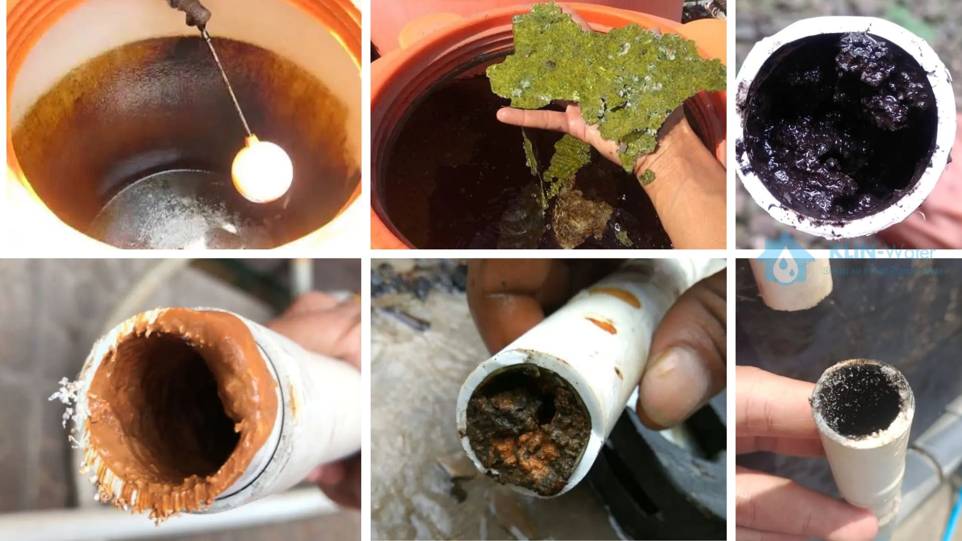 toren tandon air pipa kran kotor perlu detox pipa air